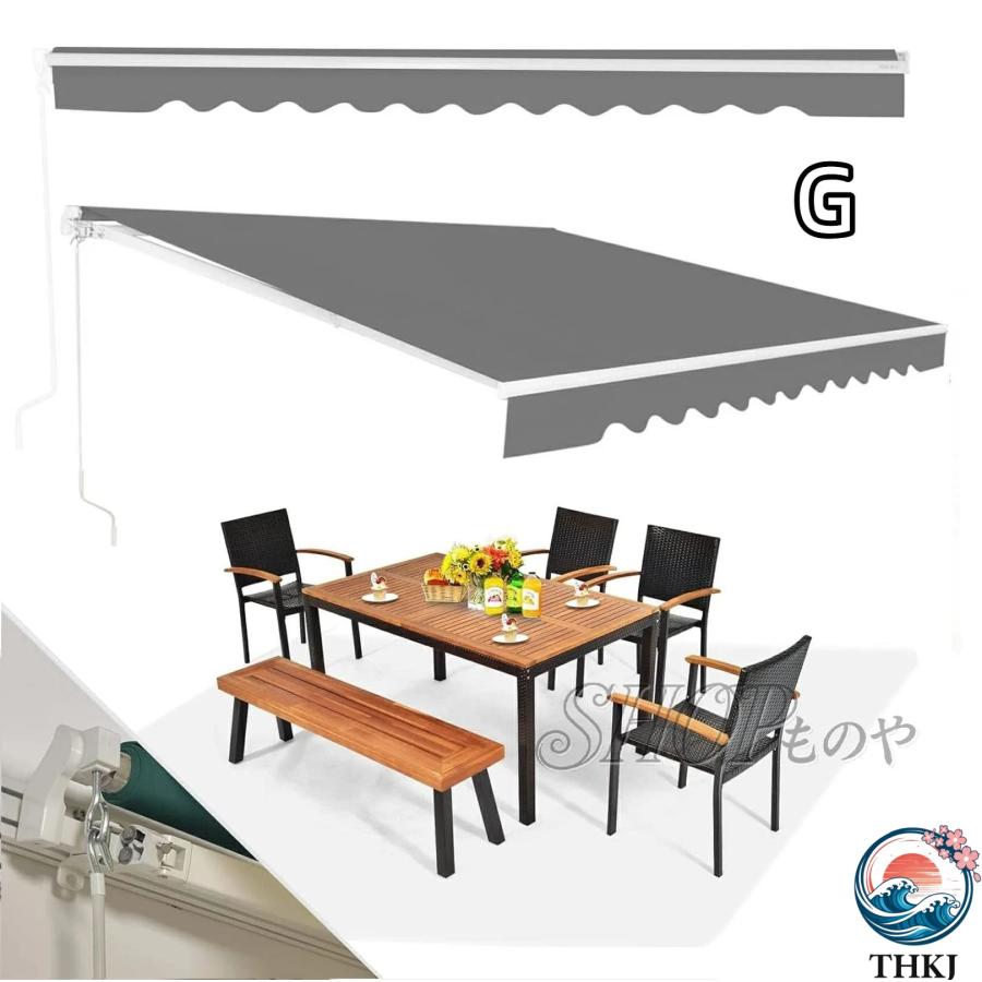 ひさし屋根庭 屋根 diyテラス 雨よけひさし 後付け 3Mオーニングテント