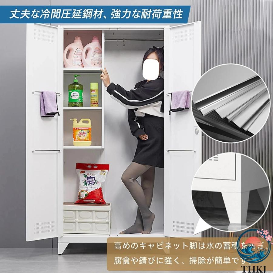 倉庫 室外収納庫 物置 収納庫 屋外 大型 屋外収納キャビネット 両開き