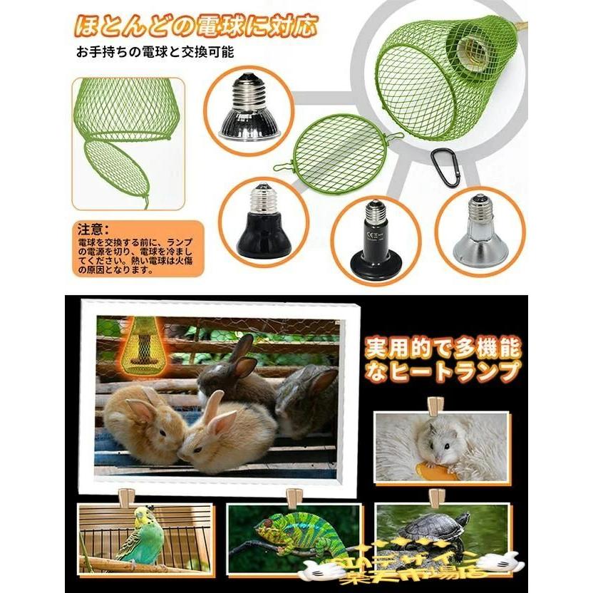 P10 小鳥 ヒーター 爬虫類 保温電球カバー付 100W 鳥 インコ とり暖