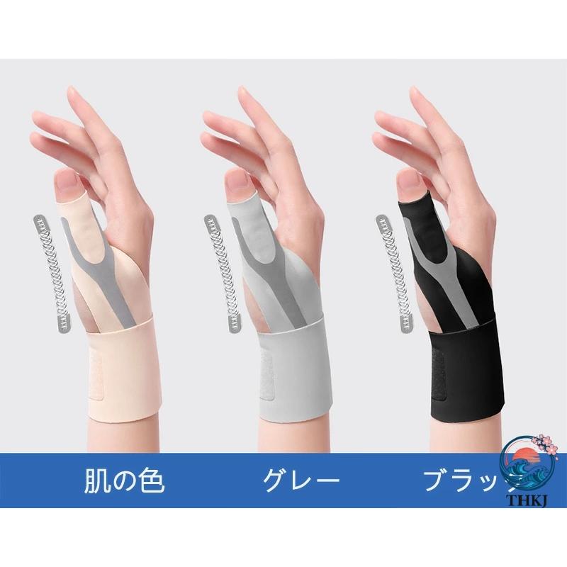 手首 親指サポーター 親指付け根サポーター 極薄な体験 薄手 0.99mm