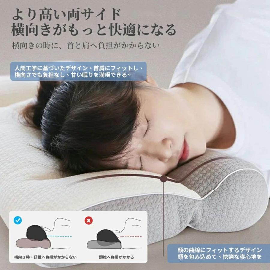 枕 まくら 超 快適 ハイテク頚椎牽引ケア枕 40*60cm 快眠 快眠枕 THKJ