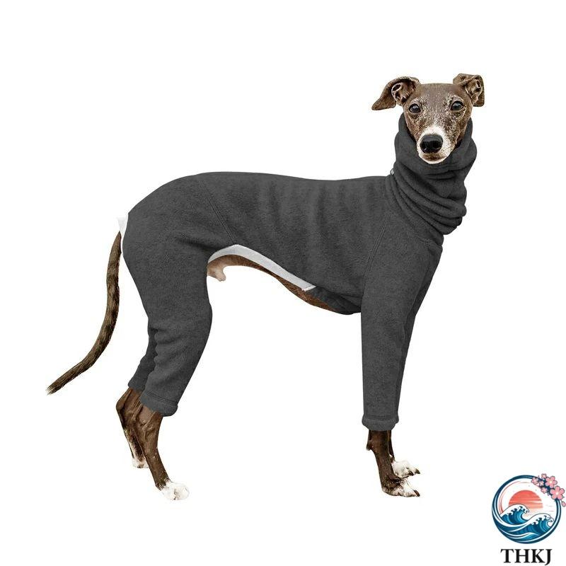 イタグレ 服 柔らかコットン 着脱しやすい 冬 犬 ロンパース 小型犬