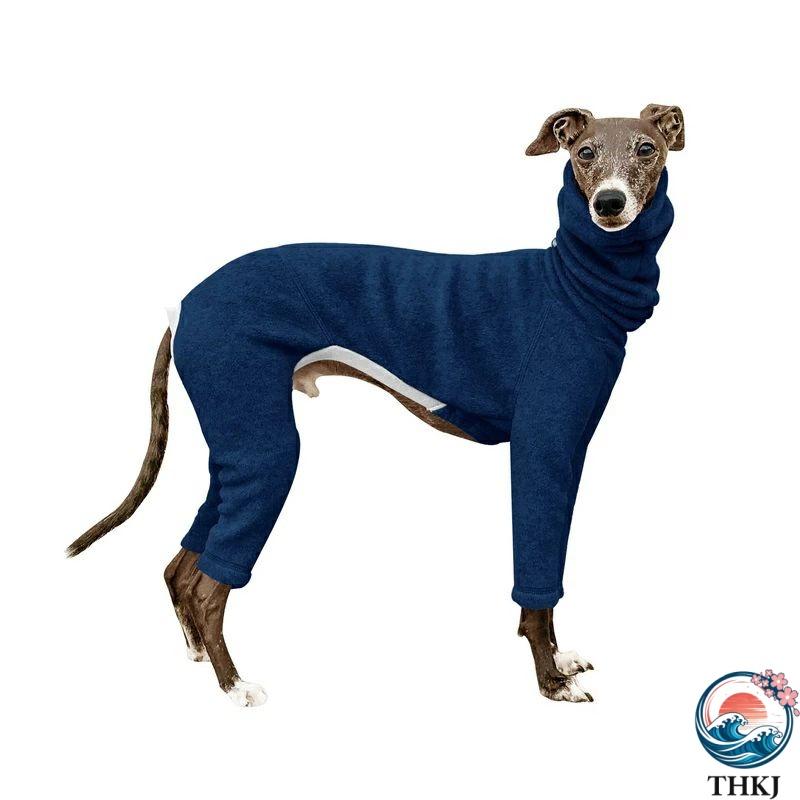 イタグレ 服 柔らかコットン 着脱しやすい 冬 犬 ロンパース 小型犬