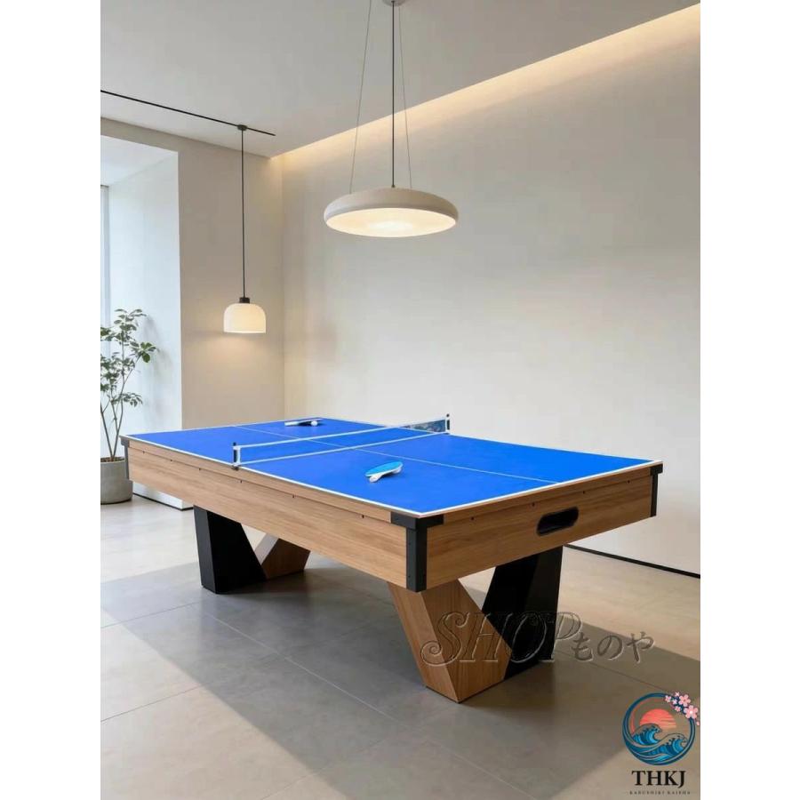 家庭用標準型ビリヤード台 アメリカンスタイル ブラック8?9ボール 室内