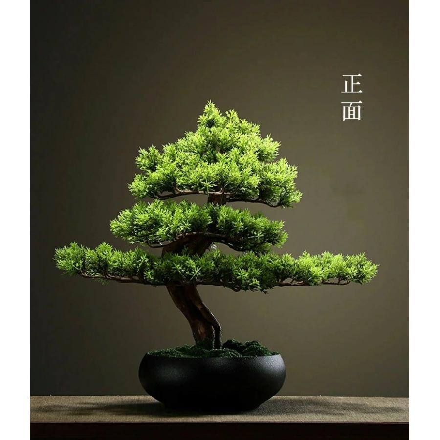 人工観葉植物 人工植物 盆栽 松 人工 松の木 フェイクグリーン THKJ