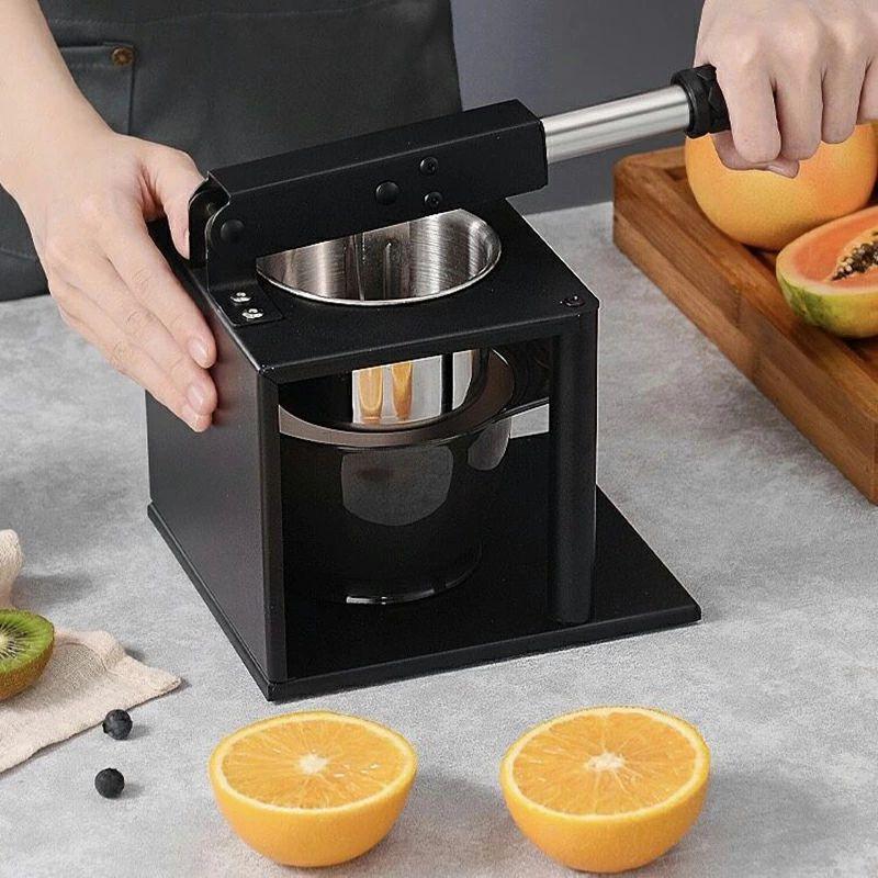 ○マッシャー ハンドプレスジューサー SIMPLEX イタリア製 野菜 果物 ハンドジューサー しぼり器 手動ジューサー 果汁しぼり器 THKJ ハンド