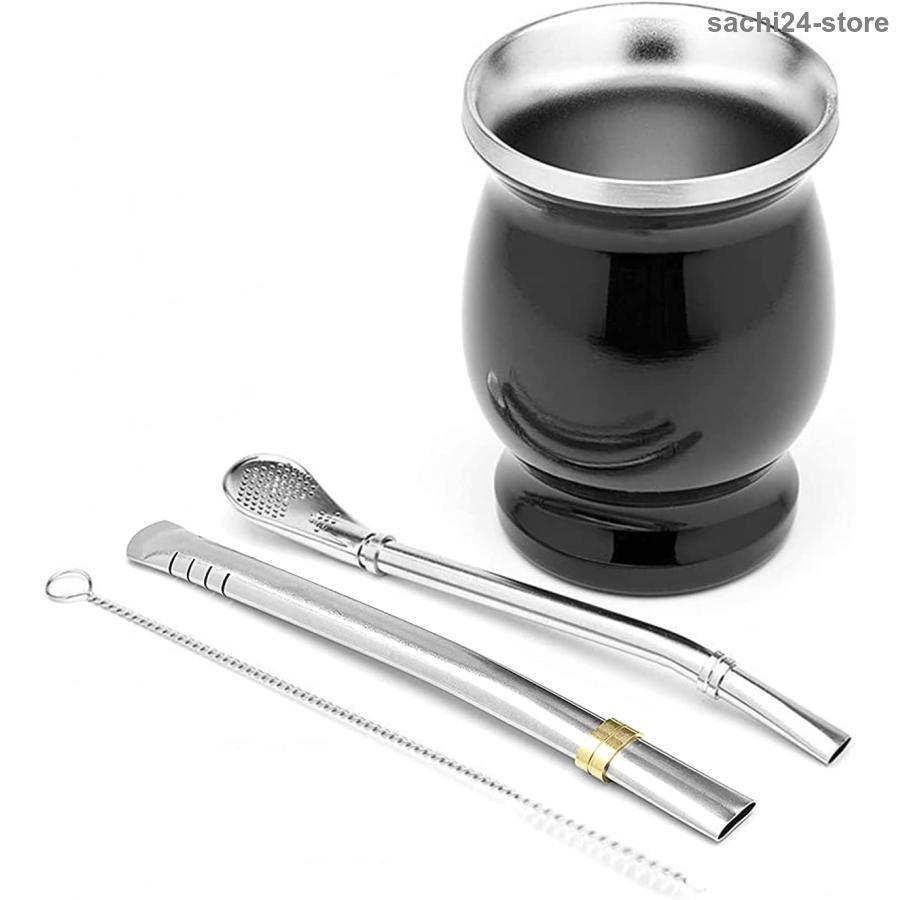 マテ茶カップ ステンレス製 アルゼンチン2 30ml マテゴード マテ茶