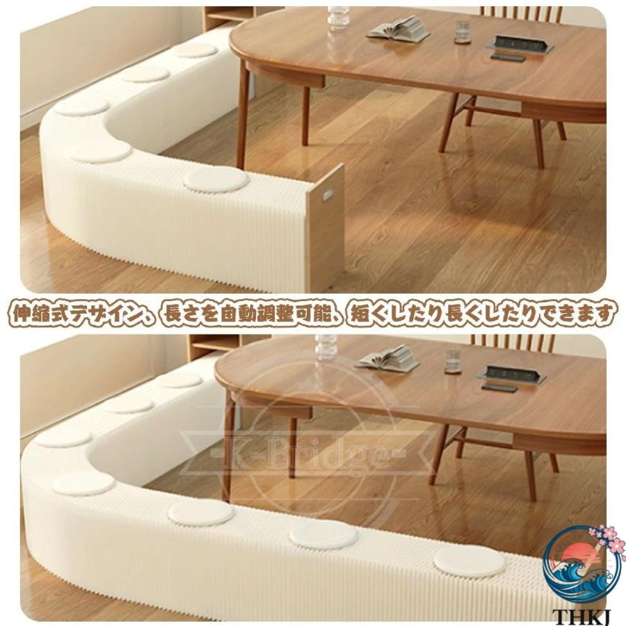 連体ベンチ 伸縮自在 折りたたみ式 テーブルにもなるベンチ ペーパー