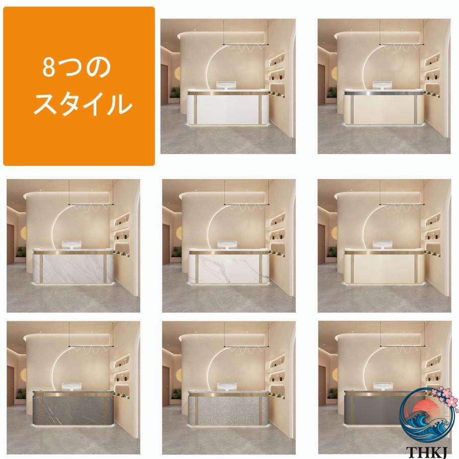 受付カウンター 完成品 レジ係カウンター 組み立て不要 レジカウンター