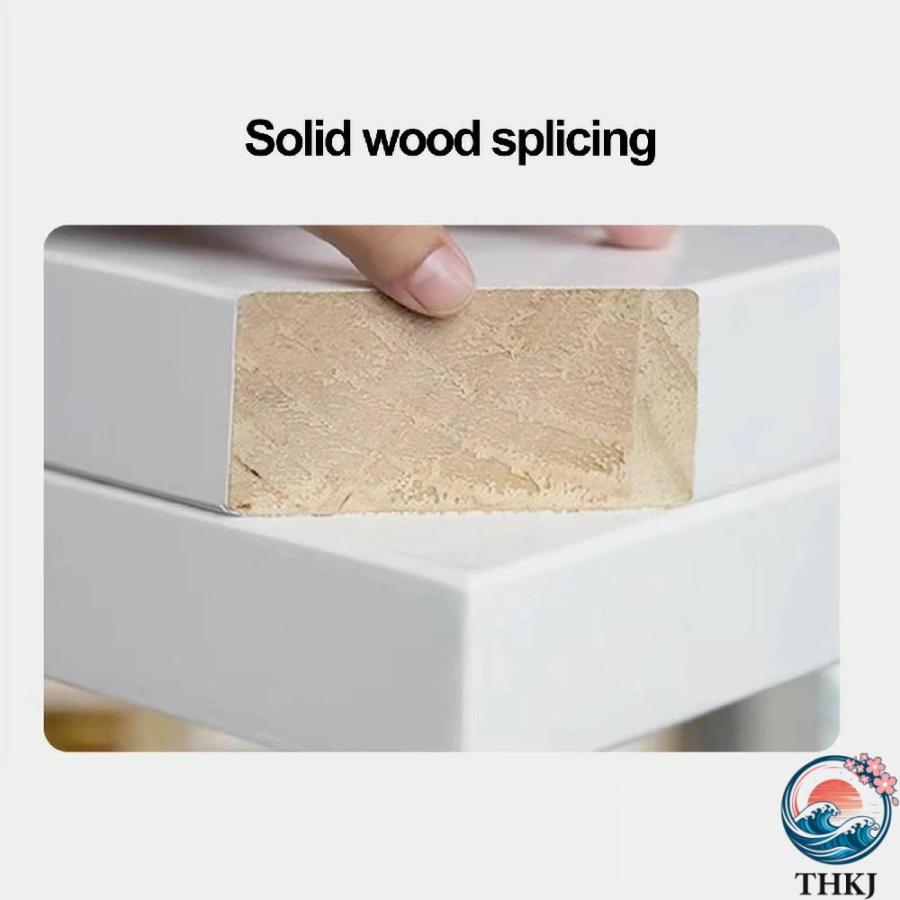玄関 の靴ベンチ ベッド の端のベンチ 籐の 木製ベンチ THKJ 廊下の リビング ルーム用の靴 ラック Beige 100cm 39.4in 人気 おしゃれ 快適 清潔 簡単_2