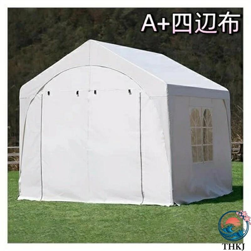 テント 大型 タープテント 横幕付 頑丈フレーム 簡単 設置 防水 スチール THKJ 日よけ アウトドア キャンプ イベント BBQ 運動会 出店 特大 業務用 防災 折り_16