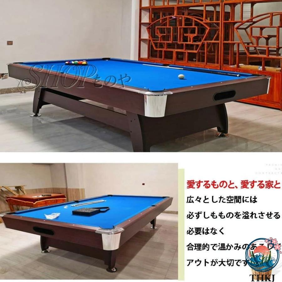 スタンダードビリヤードテーブル ビリヤード台 プロ仕様 家庭用 業務用 美式黒八 アメ台 球戯台 | ブランド登録なし | 08