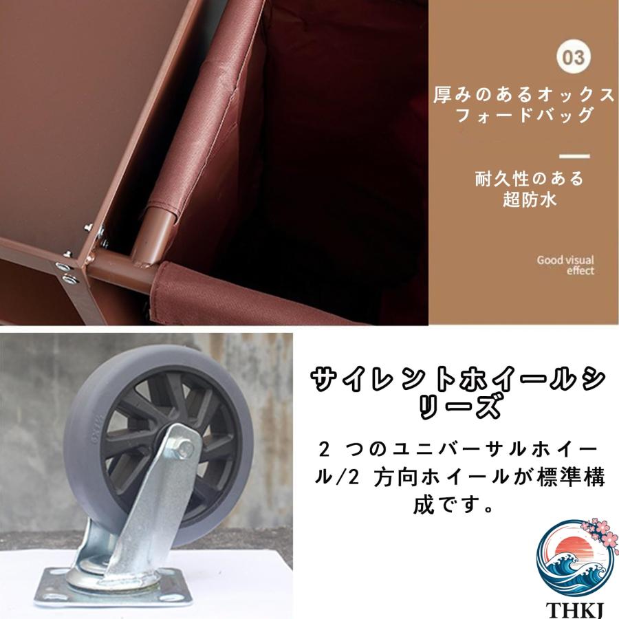 ホテルリネンカート ランドリーカート 多目的クリーニングトロリー 業務用 錬鉄製塗装サービスカート サイレントローラーホテル/クラブするホテルショッピングモ