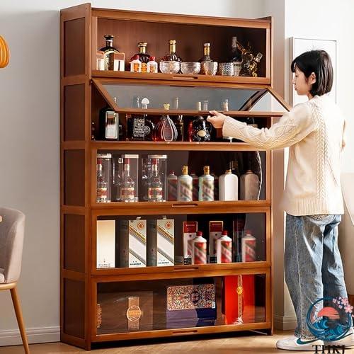 ◯バーキャビネット 回転扉 収納棚 お酒 ウイスキー ボトル グラス カクテル ラック 家具 ケンブリッジ■ジモティ姫路 ◯バーキャビネット 回転扉 収納棚 お酒 ウイスキー ボトル グラス