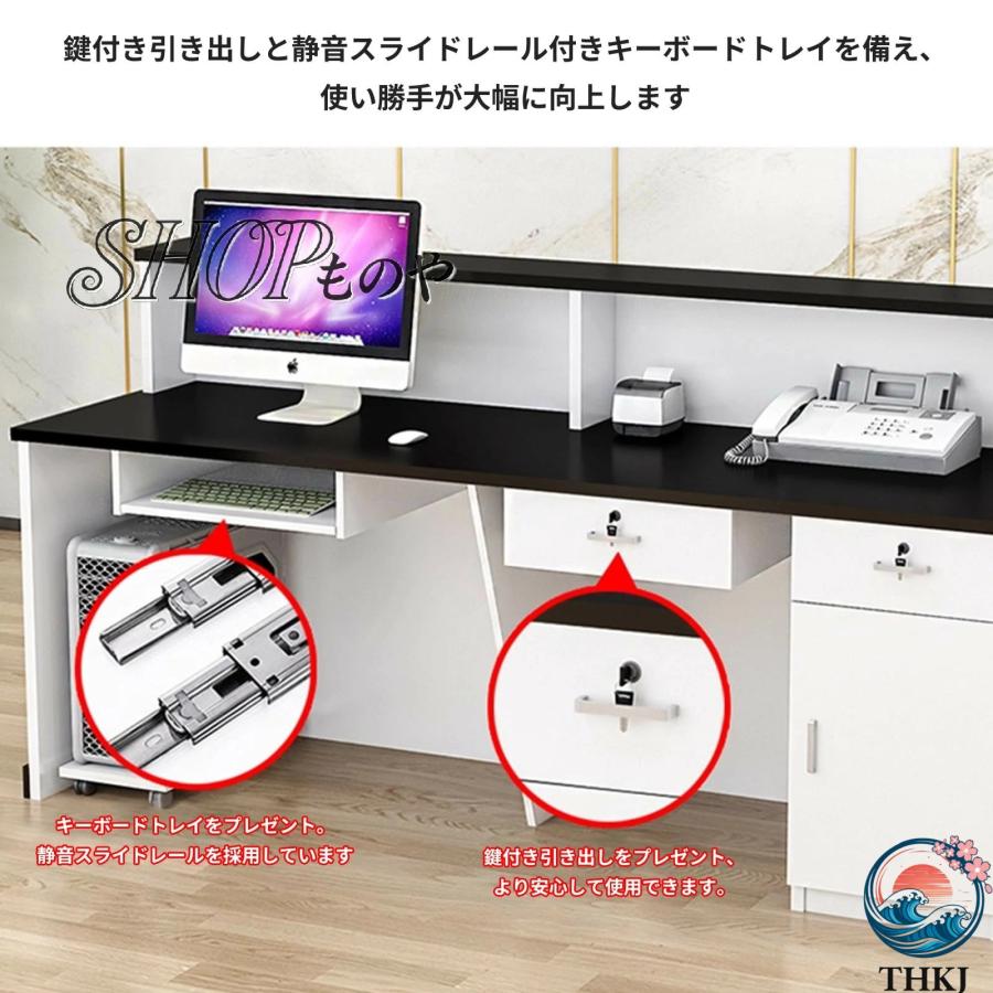 レジカウンター 組み立てレジ台 カウンター おしゃれ 受付ー 木製の