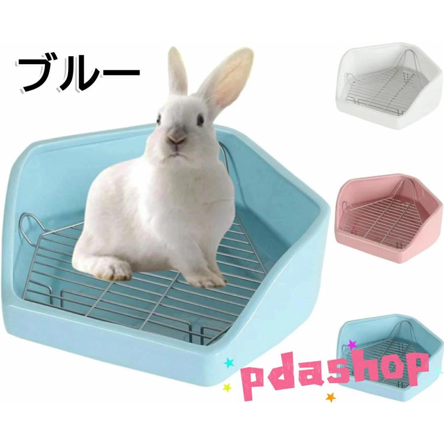 小動物用 陶器 トイレ 飼育 ケージ 内装 うさぎ 消臭 うさぎ用 噛み