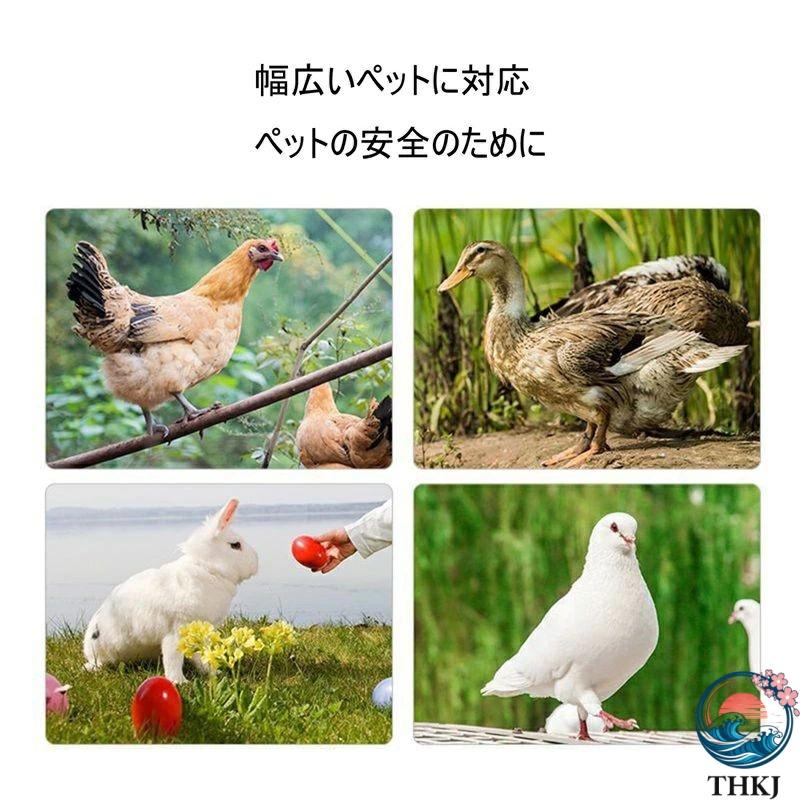 金属製 鶏小屋 大型ウォークイン 鶏肉 ケージ スパイア型 チキンラン THKJ 防水 紫外線防止カバー付き 屋外 裏庭 農場用 長さ1.5M×幅2M×高さ2M ペット用品の画像