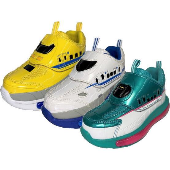 B倉庫 Plarail プラレール ドクターイエロー N700系新幹線 光る靴 子供靴 スニーカー キッズ シューズ 靴 男の子 キャラクター シューズ 靴
