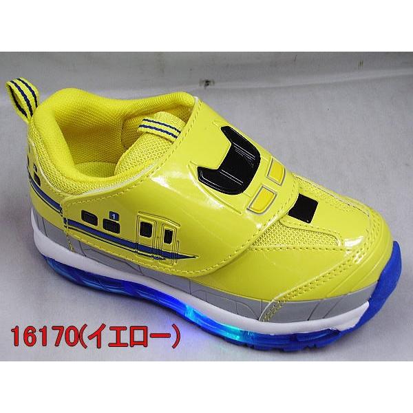 B倉庫 Plarail プラレール ドクターイエロー N700系新幹線 光る靴 子供靴 靴 スニーカー キャラクター キッズ 男の子 爆安 シューズ