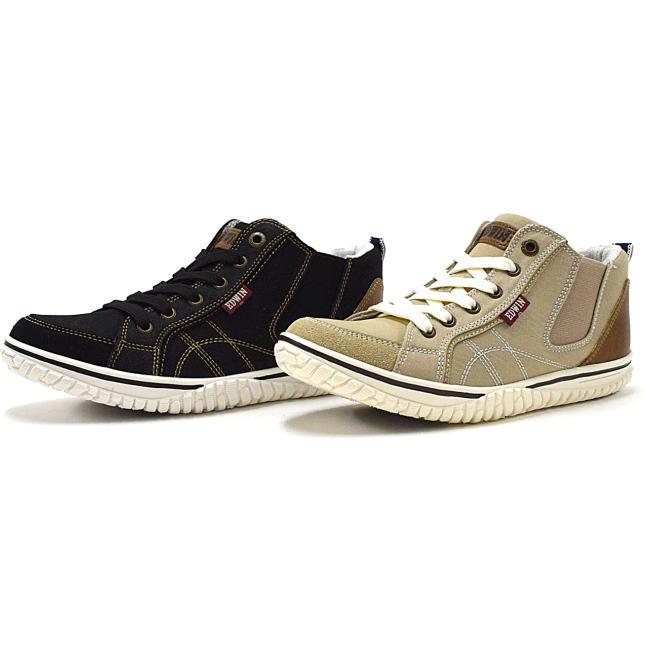 B倉庫 Edwin エドウィン Ed4549 レディーススニーカー 靴 Ed 4549 ハイカット シューズ 送料無料 期間限定60 Off