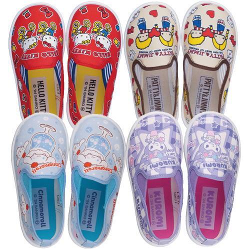 B倉庫 サンリオ キャラクター P076 キャラクター シューズ 子供靴 スニーカー 女の子 キッズ スリッポン 日本製 ハローキティ マイメロディ シナモロール 靴ネット通販コア 土日祝日休業 通販 Yahoo ショッピング