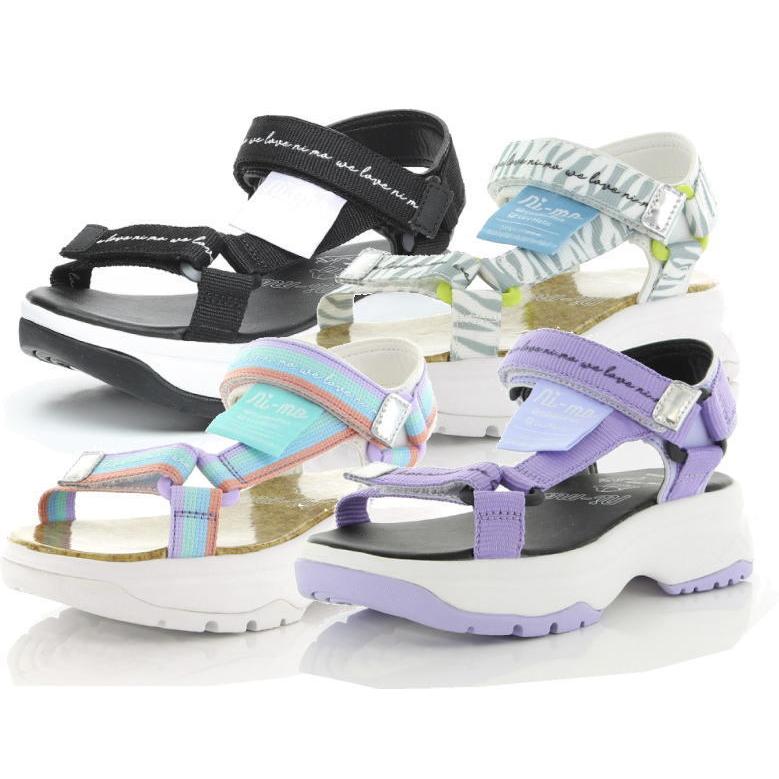 B倉庫 ムーンスター ニーモ Nm J064 子供サンダル ジュニア サンダル 女の子 22年モデル 送料無料 22秋冬新作