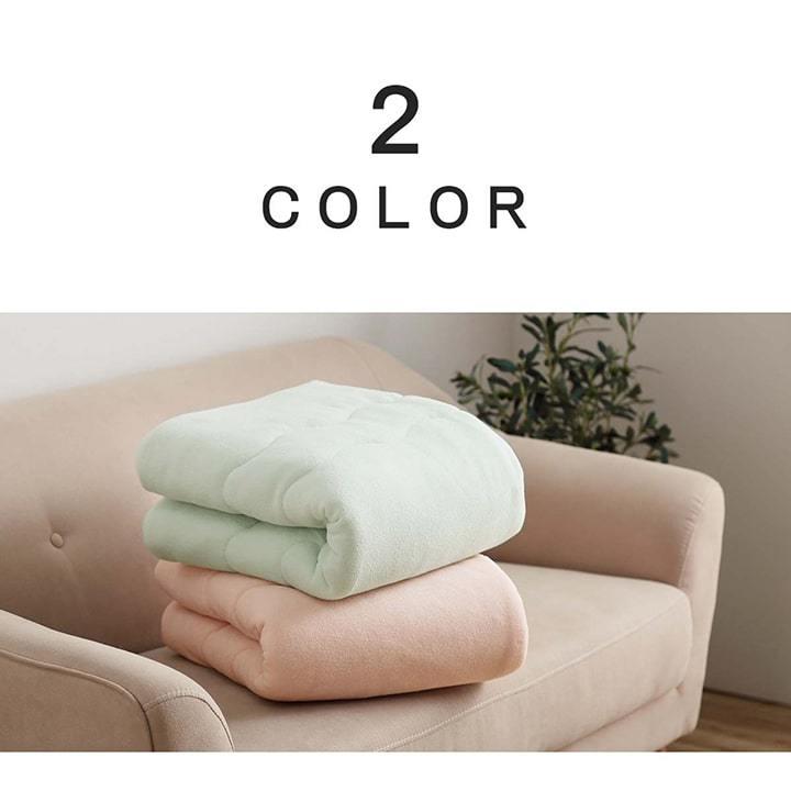 寝具 肌布団 キルトケット キッズ 綿100％ 洗濯機丸洗い 80×140 【ピンク】　1592269 | イケヒコ | 12