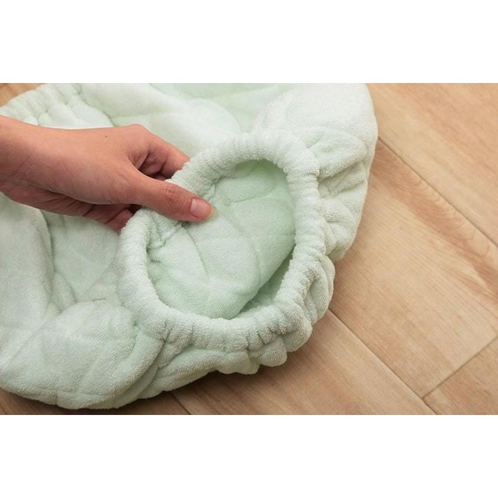 寝具 腹巻 寝冷え対策 キッズ 綿100％ ゴム付き 着脱簡単 洗濯機丸洗い S 30×40 【ピンク】　1592289 | イケヒコ | 04