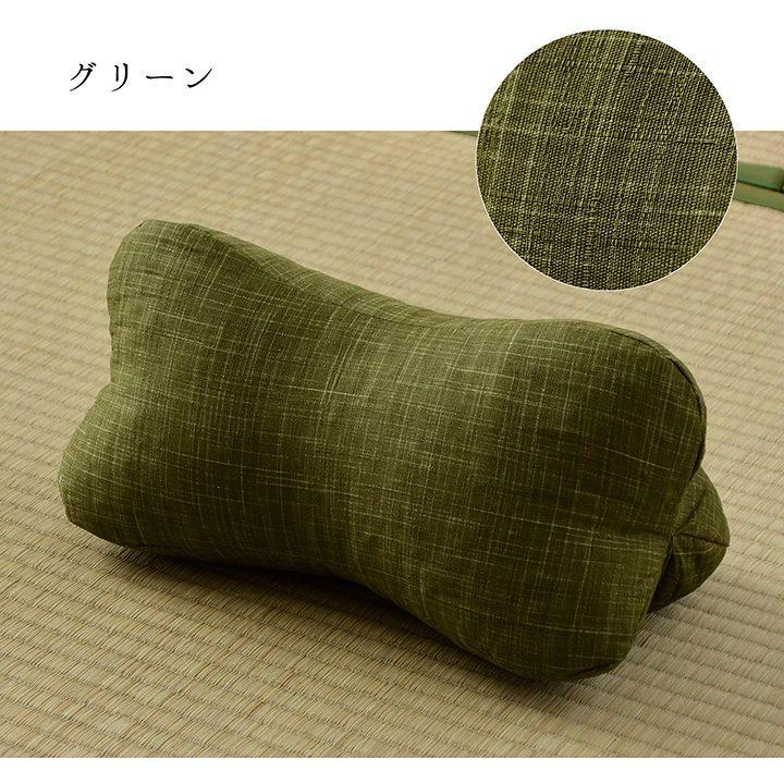 イケヒコ 寝具 枕 くつろぐ もっちり 機能性 お昼寝 低反発チップ パイプ 日本製 ほね枕 足枕 約35×17 レッド 2918539｜faast｜03