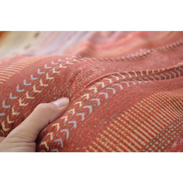 ギャッベ柄 こたつ布団 上掛 長方形 掛単品 【オレンジ】 約210×320 5193899 | イケヒコ | 06