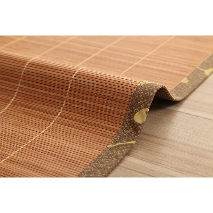 イケヒコ 丈夫 竹 シーツ ネゴザ 涼しい 【ブラウン】 シングル