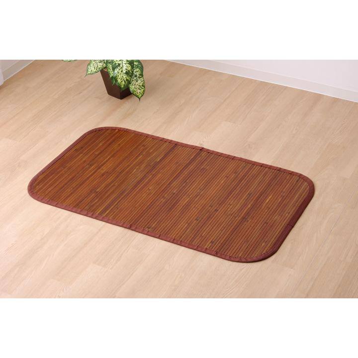 無地 細ひご使用 竹マット 『竹王』 約45×75 5353000 | イケヒコ | 06