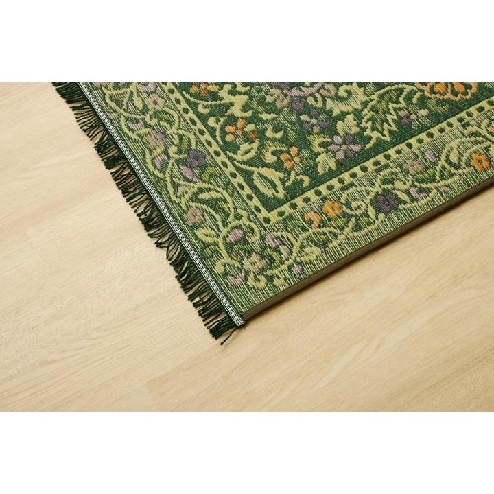 玄関 マット 室内 日本製 国産 い草 自然素材 グラデーション カジュアル 【ベージュ】 約70×120 8819870 | イケヒコ | 19