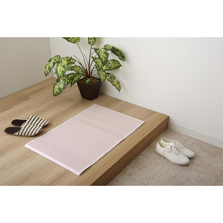 玄関マット マット 竹 シンプル 【ホワイト】 約45×70 9625809 | イケヒコ | 14