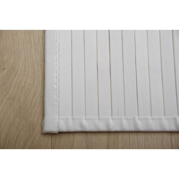 玄関マット マット 竹 シンプル 【ホワイト】 約45×70 9625809 | イケヒコ | 18