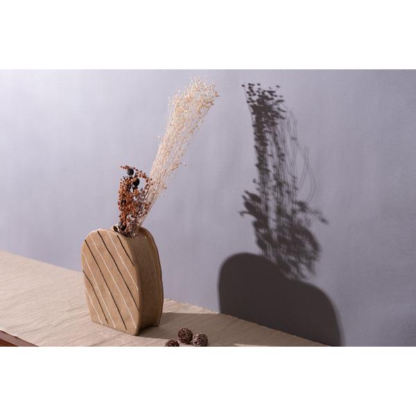 東谷 CLY-70BE フラワーベース 花瓶 花びん かびん フラワースタンド 陶器 北欧 おしゃれ ドライフラワー シンプル 艶 生花 枝物 卓上 床置き 陶器製 ベージュ |  | 09