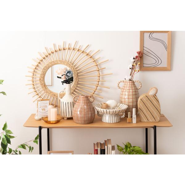 東谷 CLY-70BE フラワーベース 花瓶 花びん かびん フラワースタンド 陶器 北欧 おしゃれ ドライフラワー シンプル 艶 生花 枝物 卓上 床置き 陶器製 ベージュ |  | 05