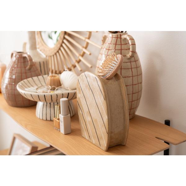 東谷 CLY-70BE フラワーベース 花瓶 花びん かびん フラワースタンド 陶器 北欧 おしゃれ ドライフラワー シンプル 艶 生花 枝物 卓上 床置き 陶器製 ベージュ |  | 07