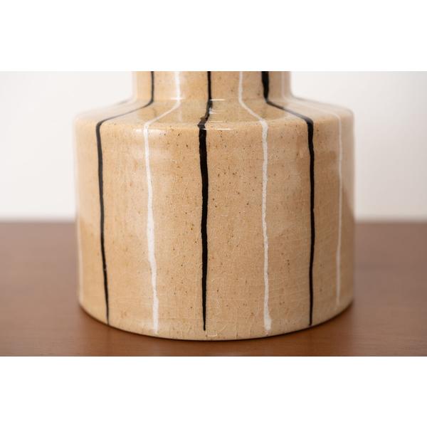 東谷 CLY-72BE フラワーベース 花瓶 花びん かびん フラワースタンド 陶器 北欧 おしゃれ ドライフラワー シンプル 艶 生花 枝物 卓上 床置き ベージュ |  | 10