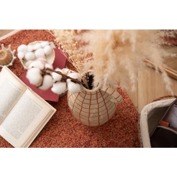 東谷 CLY-76BE フラワーベース 花瓶 花びん かびん フラワースタンド 陶器 北欧 おしゃれ ドライフラワー シンプル 艶 生花 枝物 卓上 床置き 陶器製  ベージュ |  | 15