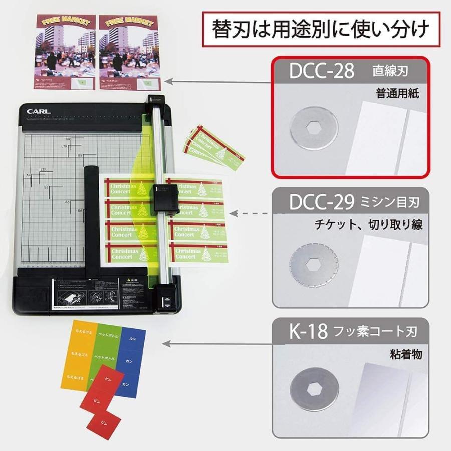 文具　38214　カール ディスクカッター替刃（丸刃） DCC-28 | CARL | 05