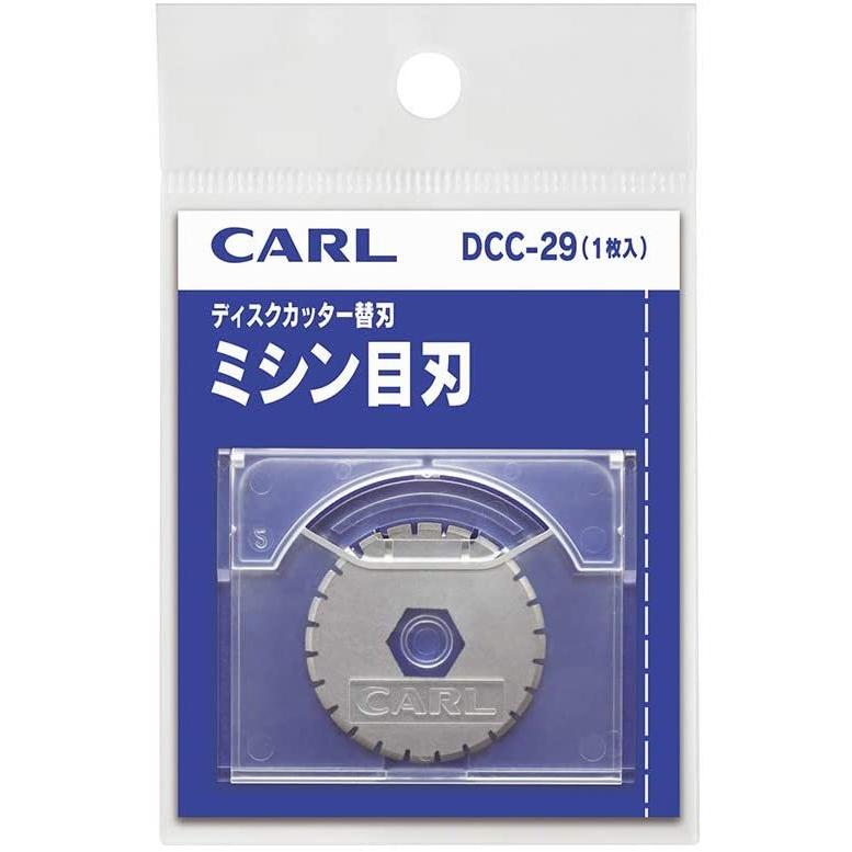 文具　38215　カール ディスクカッター替刃（ミシン目刃） DCC-29 | CARL | 01