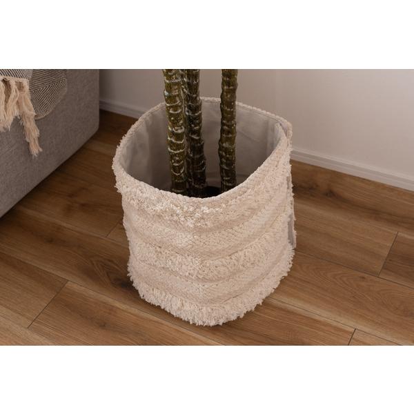 プランターカバー カバー 鉢植えカバー ワンタッチ マジックテープ ボタン おしゃれ 約W105×H35 |  | 08