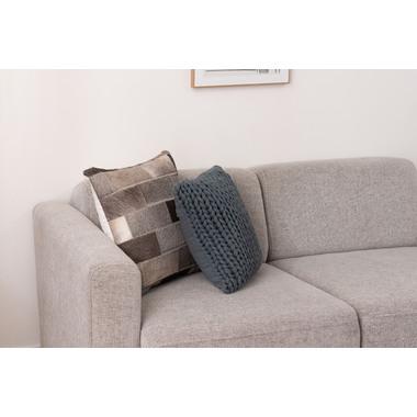 東谷 FAB-101BL ニットクッション クッション ニット ニット生地 編み物 くすみカラー おしゃれ ざっくりニット  ブルー 青 紺 ダスティブルー くすみブルー | 東谷 | 10