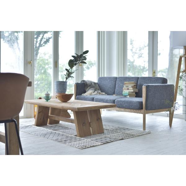 東谷 【送料別途お見積】 ソファ ウェーデ 3人掛 GS-16GY グレー 完成