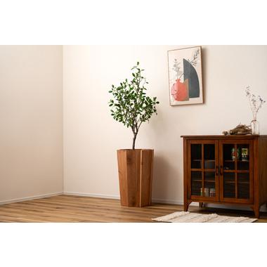 ウッドプランター プランター 木製 天然木 ミンディ 入れ物 カバー 観葉植物入れ 飾り インテリア　ブラウン |  | 06