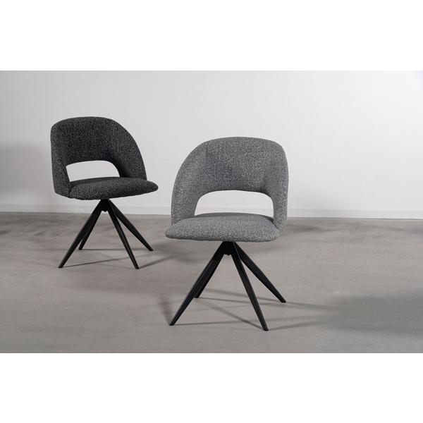 東谷 回転チェア HB-11DGY ダークグレー チェア 椅子 回転椅子