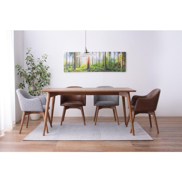 東谷　カラメリ ダイニングテーブル　KRM-150BR　W150×D80×H72　25kg　組立 | 東谷 | 09