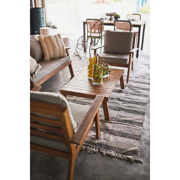 東谷　NX-20SET　ソファテーブルセット　ブラウン　 | 東谷 | 17