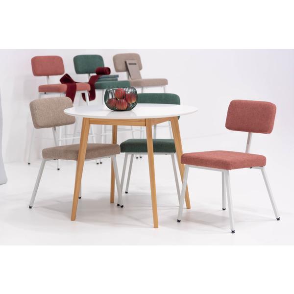 東谷　ダイニングチェア　チェア　PC-259BE　ベージュ　組立式　付属工具：六角レンチ　静的耐荷重：80kg　W48.5×D53×H77×SH45.5　5kg　中国 | 東谷 | 01